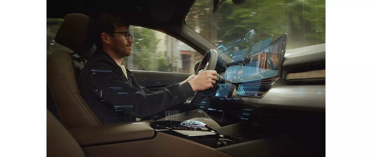 BMW i5 tampak detail eksterior