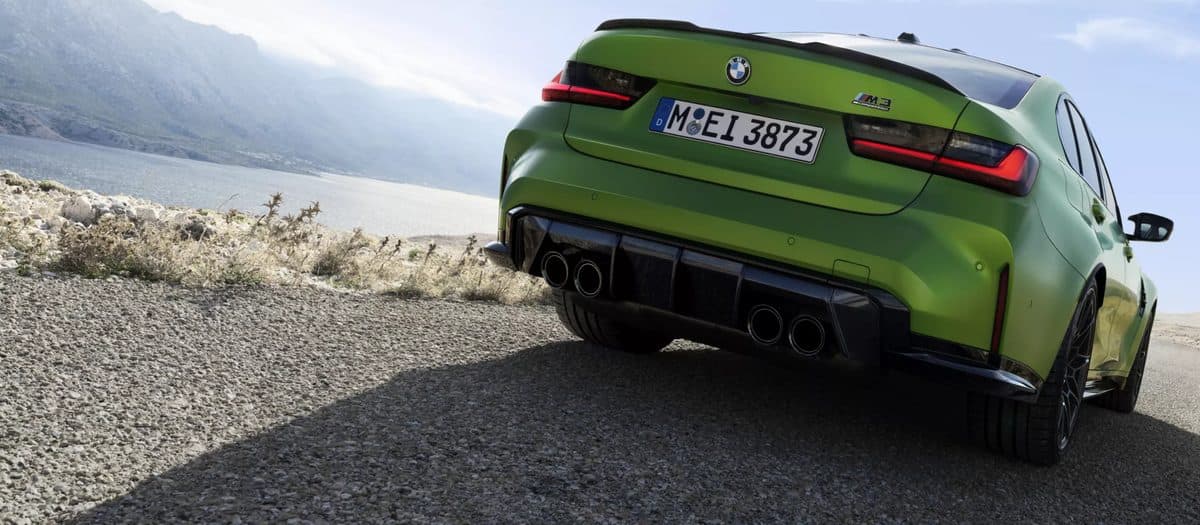 BMW M3 tampak detail eksterior